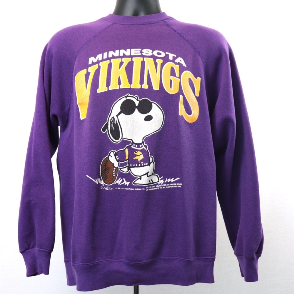 Vintage Snoopy Vikings Sweatshirt